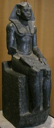 Amenemhat III,  6th Pharaoh of the 12th Dynasty,  reigned ca 1860-1814 B.C.E., The State Hermitage Museum, St. Petersburg, Russia